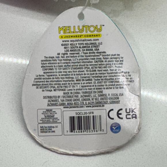 NWT, 2020 Floyd the French Fries, 5" Squishmallow Food Squad #449 Claires Excl. - Picture 5 of 5